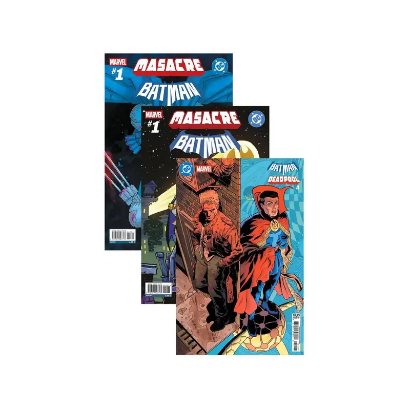 Masacre / Batman pack Marvel/DC