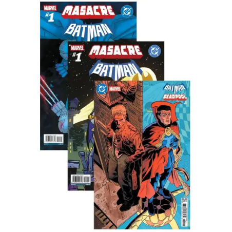 Masacre / Batman pack Marvel/DC