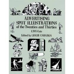 ADVERTISING SPOT ILLUSTRATIONS OF THE TWENTIES AND THIRTIES