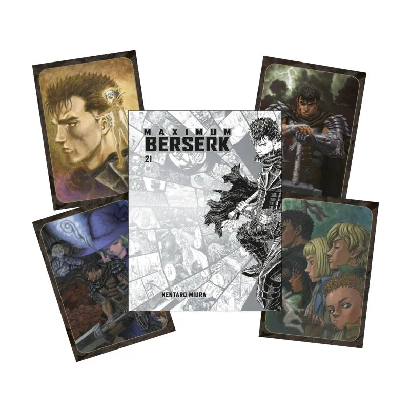 Maximum Berserk 21 (Portada alternativa + 4 postales)