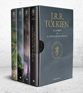 Estuche Tolkien: Señor de los Anillos 1-3 + El Hobit