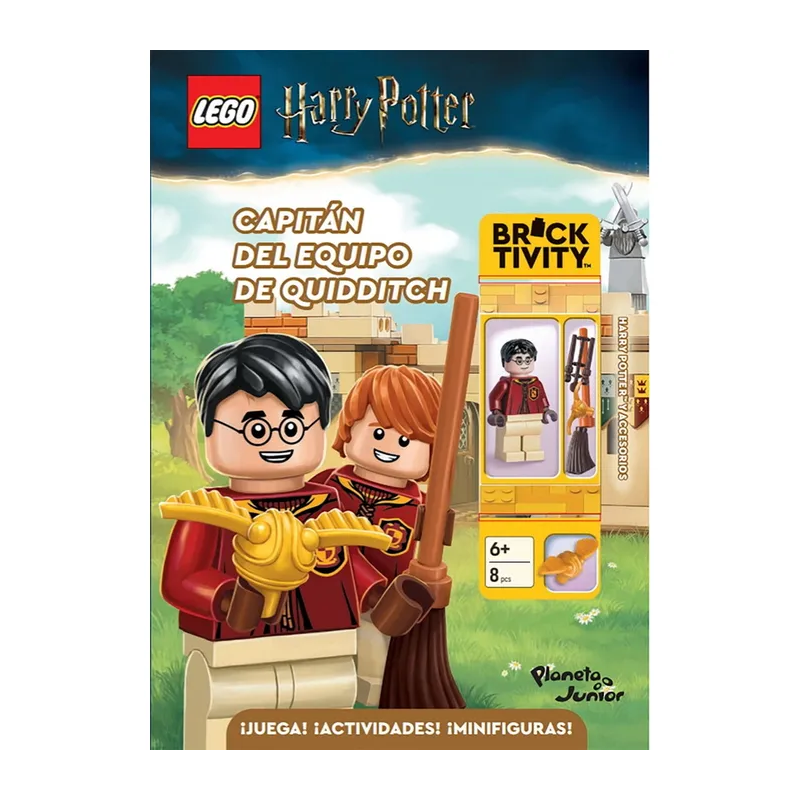 Capitán del equipo de Quidditch. Lego Harry Potter