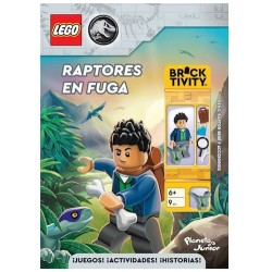 Raptores en fuga. Lego Jurassic World