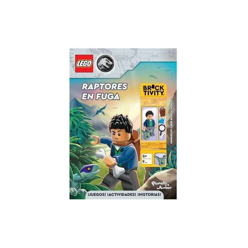 Raptores en fuga. Lego Jurassic World