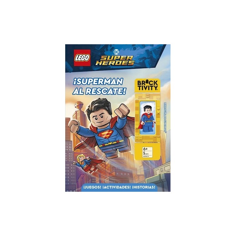 Superman al rescate!. Lego DC Comics super heroes