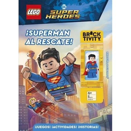Superman al rescate!. Lego DC Comics super heroes