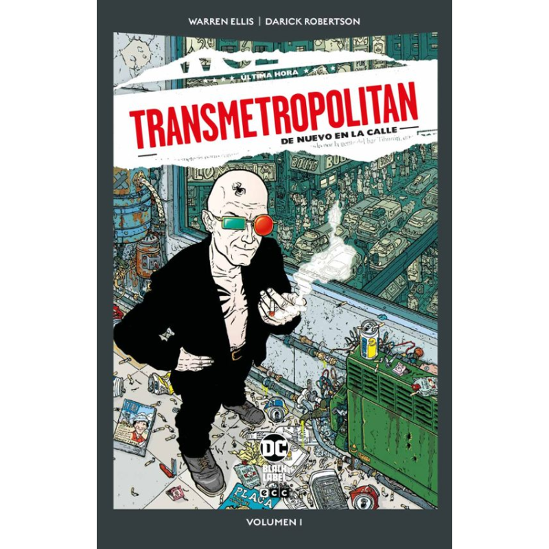 Transmetropolitan: De Nuevo en la Calle (DC Black Label Pocket)