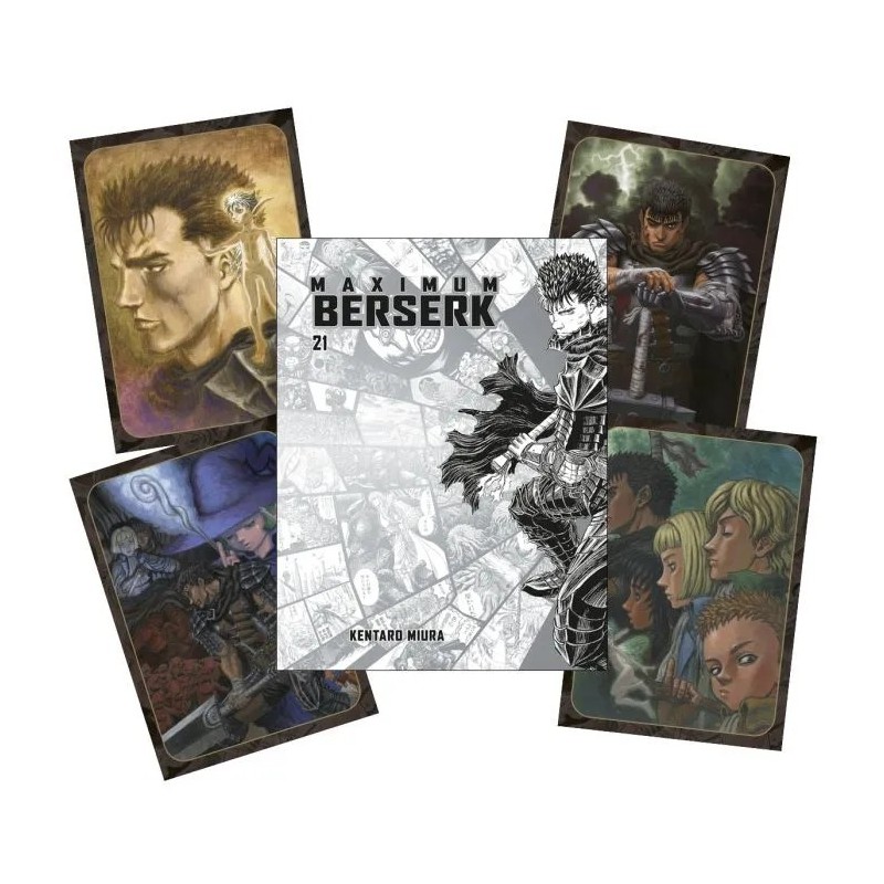 MAXIMUM BERSERK N.21 (SOB.ALT + 4 POSTALES) MAXIMUM BERSER