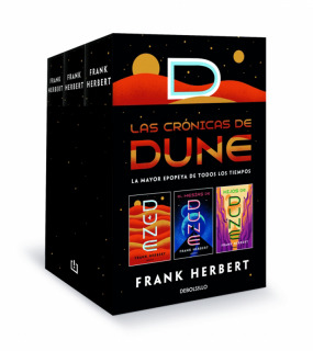 Las crónicas de Dune (pack con: Dune | El mesías de Dune | Hijos de Dune): La mayor epopeya de todos los tiempos