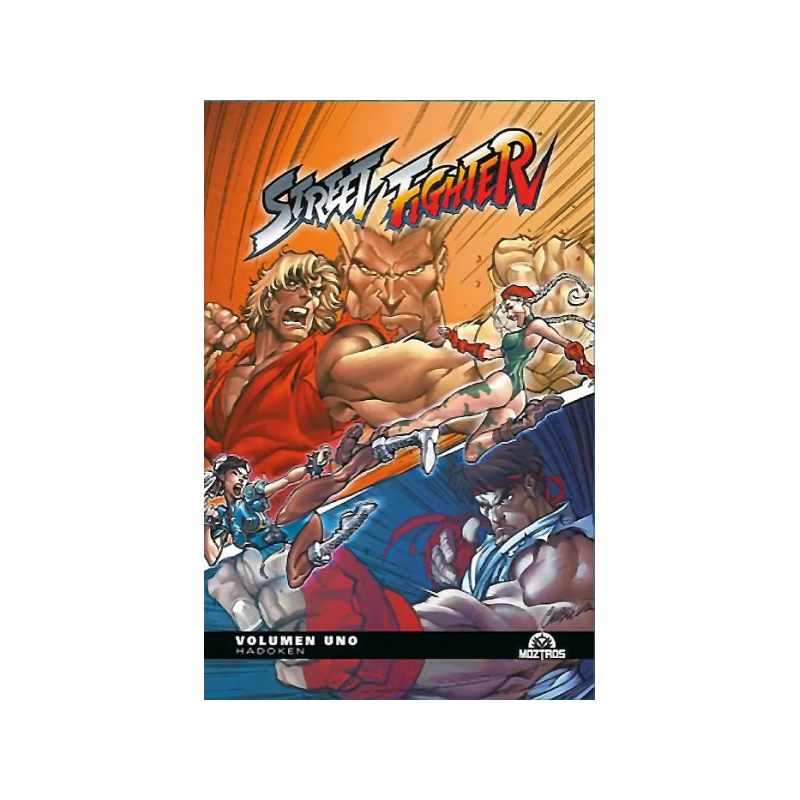 MOZTROS - STREET FIGHTER VOL. 1 (PORTADA ALTERNATIVA)
