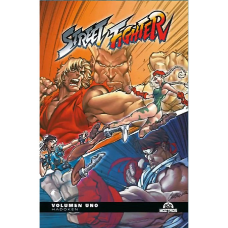 MOZTROS - STREET FIGHTER VOL. 1 (PORTADA ALTERNATIVA)