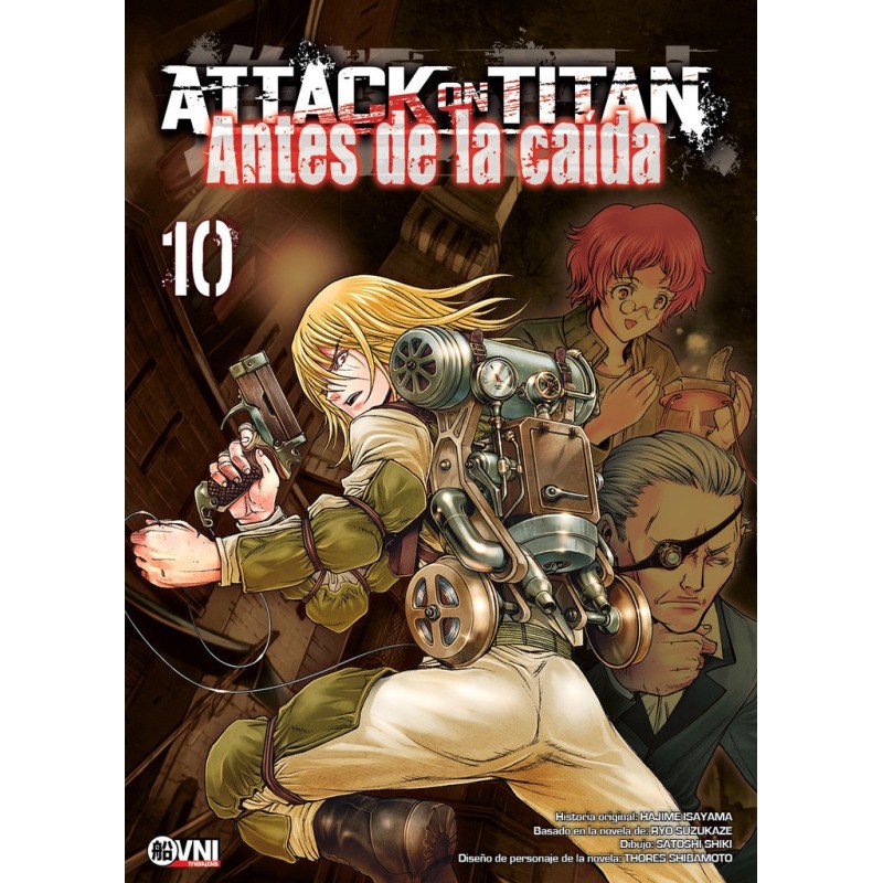 KODANSHA - ATTACK ON TITAN: ANTES DE LA CAÍDA  Vol. 10