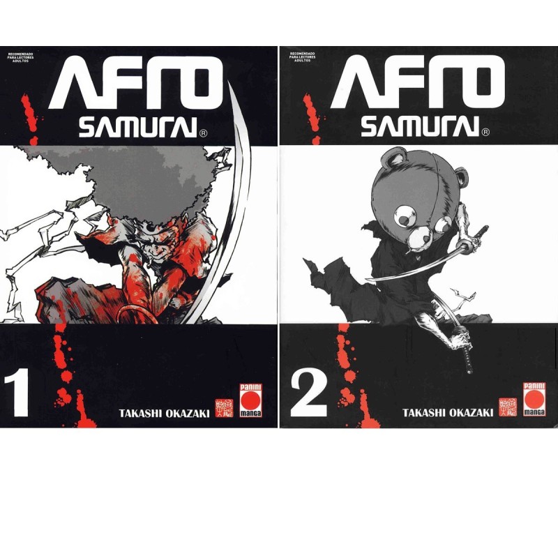 Pack Afro Samurai 1-2